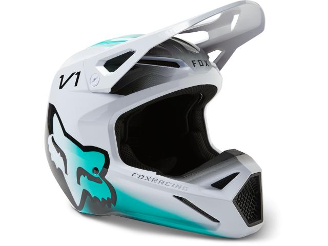 Casco FOX V1 ToxSyk White
