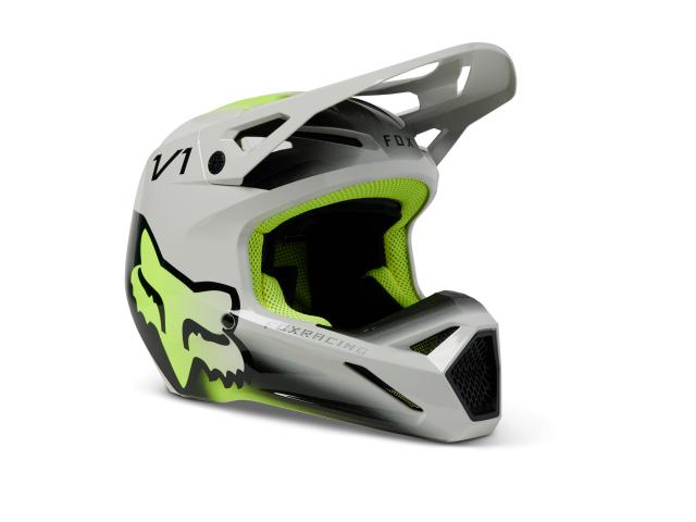 Casco FOX V1 Youth ToxSyk Steel Grey