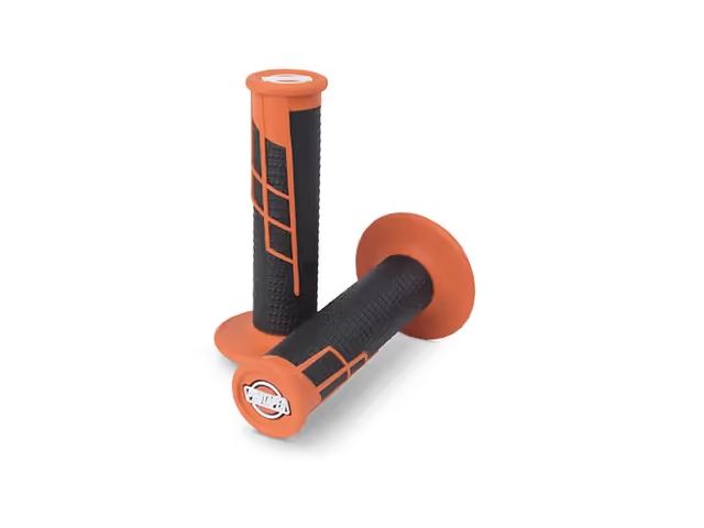 Manopole ProTaper Clamp On Grip System Half Waffle Arancione Nero
