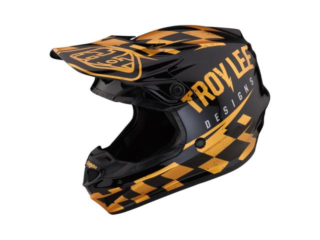 Casco TLD SE4 Polyacrylite Race Shop - Gold