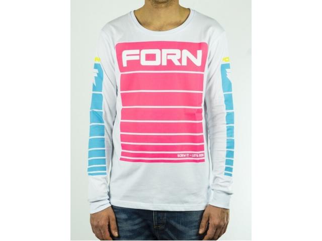 T-Shirt Forn Long Sleeves Icon White