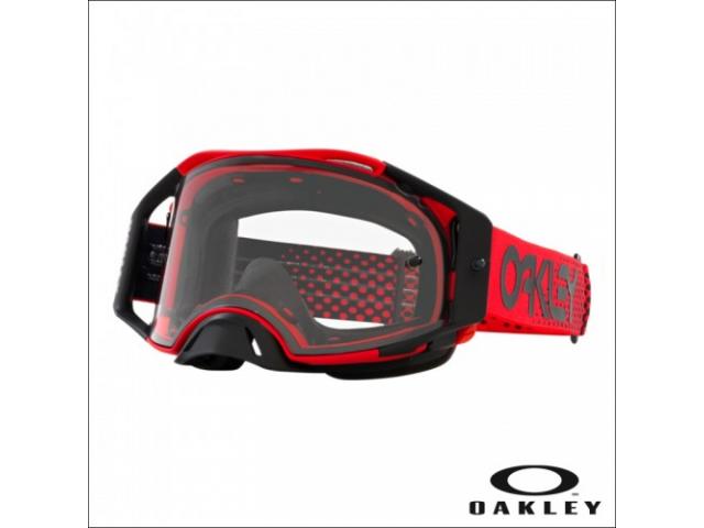 Oakley Airbrake MX Moto Red - Lente Chiara