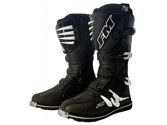 Stivale Moto Cross Enduro Fm Racing THUNDER 2 Nero