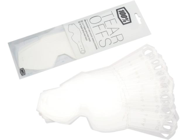 Tear Off 100% MX Racecraft/Accuri/Strata - 20 Pezzi