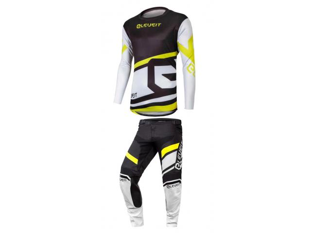 Completo Eleveit X-Legend Nero/Bianco/Giallo Fluo