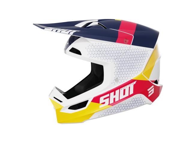 Casco Shot Furious Bambino Rosso/Blu