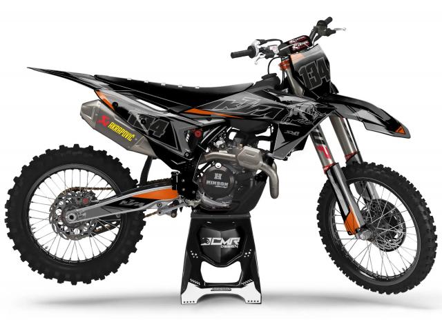 Kit Grafiche KTM Adesivi Personalizzati FACTORY 3 Design