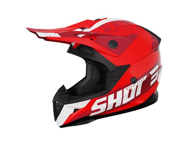 Casco SHOT Bambino Pulse Airfit Red Glossy