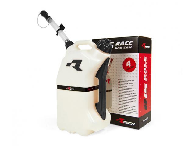 Tanica Racetech 15 Litri Con Tubo Nero