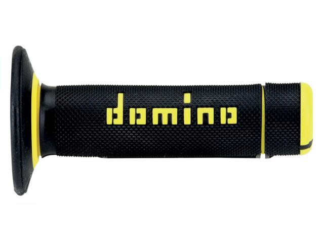 Manopole Domino A020 Nero/Giallo