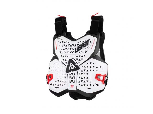 Pettorina Leatt Chest Protector 2.5 Ventilata e Confortevole Bianca