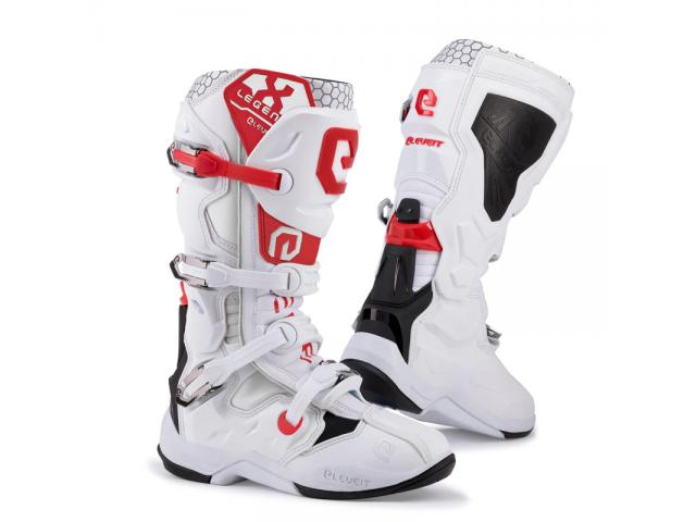 Stivali Eleveit X-Legend Evo Bianco/Rosso