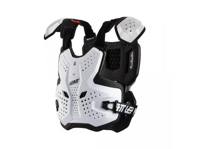 Pettorina Leatt 3.5 Pro Bianca