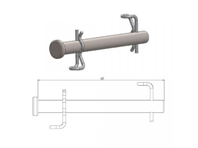 Perno Ferma Pastiglie Freno Posteriore Per Sx/Tc/Mc 65/85 dal 2021-In Poi e Anteriore Per Sx/Tc/Mc 65 dal 2023-In Poi