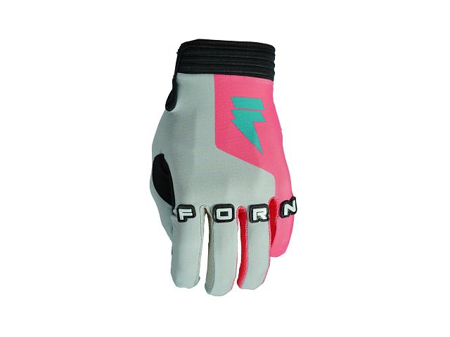 Guanti Forn Bambino Split Rosa/Grigio