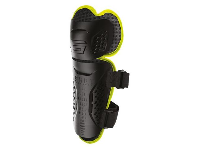 Ginocchiere Shot Bambino  Optimal Nero-Giallo Fluo