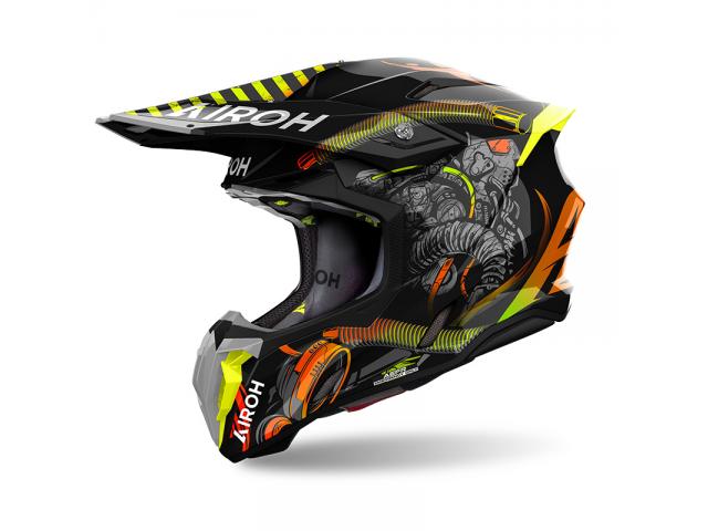 Casco Airoh Twist 3 Toxic Lucido