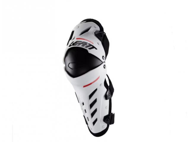 Ginocchiera Leatt Dual Axis Bambino flessibile Bianca