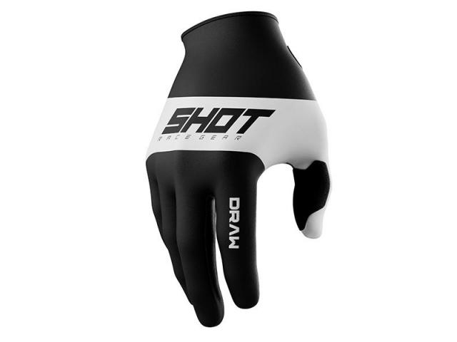 Guanti Shot Bambino Draw Sky Nero-Bianco