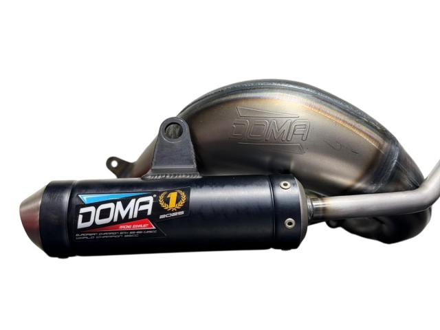 Scarico Completo Nero Doma Racing Per SX/TC/MC 85 Dal 2025-In Poi