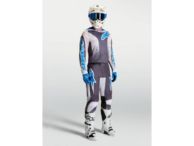 Completo Alpinestars Fluid Drag Grigio/Blu