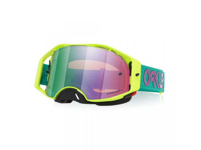 Oakley Airbrake MX Blu Verde Lente Prizm Jade Iridium