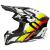 Casco Airoh Aviator 3 Rainbow Bianco 