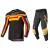 Completo Alpinestars Techstars Quadro Nero/Giallo Ocra