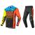 Completo Alpinestars Racer Compass Nero/Giallo Fluo/Arancione/Celeste