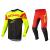 COMPLETO FLUID TRIPPLE  BLACK RED FLUO YELLOW FLUO