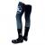 Calze Lunghe Fm Racing Line Nero-Blu
