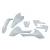 KIT Plastiche Husqvarna TC85 2018-2024 Bianco
