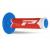 Manopole Mx 788-256 - Tripla Densità - Bianco/Rosso/Azzurro Senza Foro