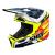 Casco Shot Furious Flash Bambino Blu/Giallo Fluo